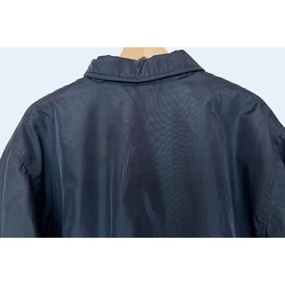 DICKIES Navy Blue Nylon Full Zip Utility Work Outdoor Jacket Sz LG - Picture 6 of 8